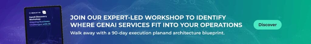 Join our expert-led workshop to identify where gen ai services fit into your operations