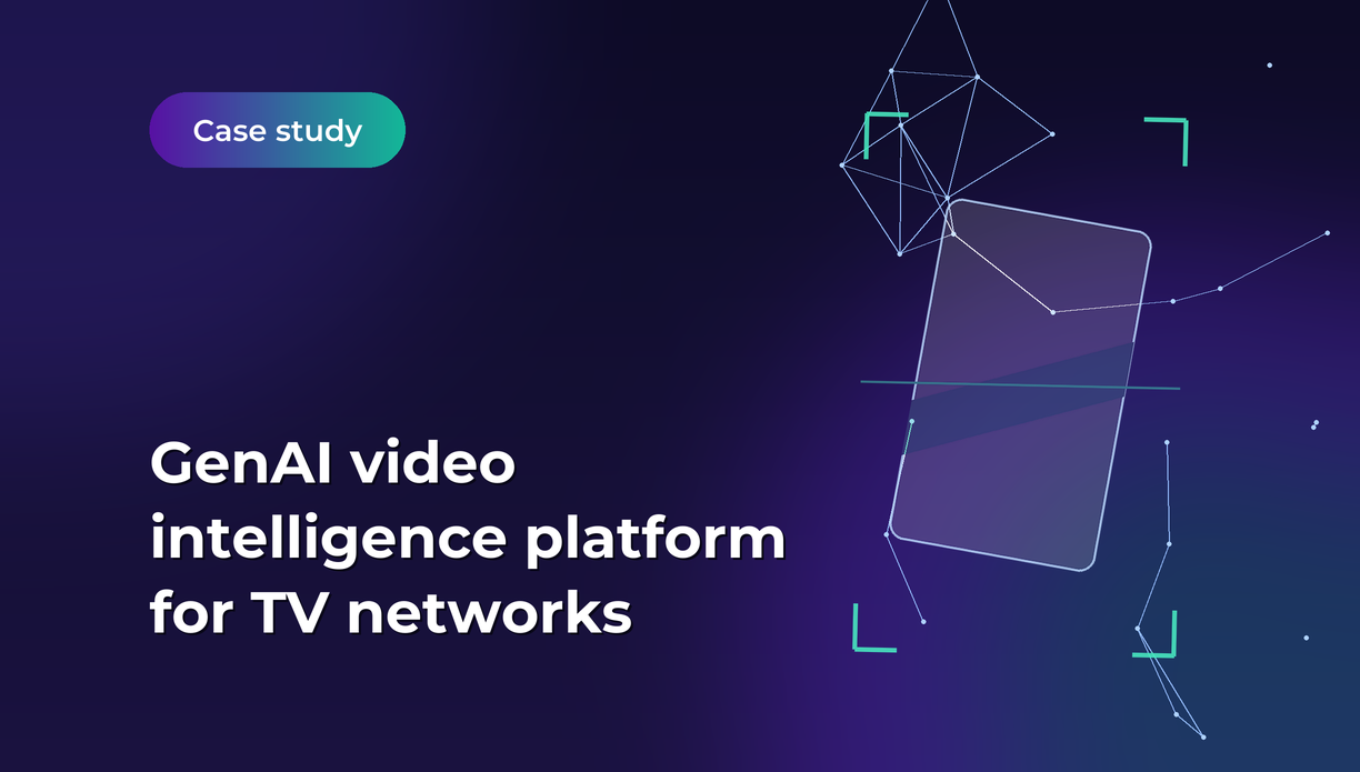 GenAI video intelligence platform for TV networks