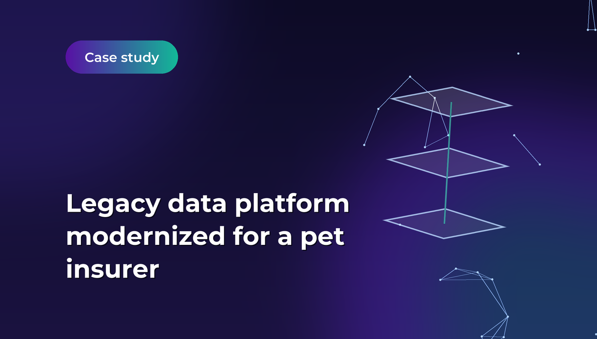 Legacy Data Platform Modernization for a European Pet Insurance Provider