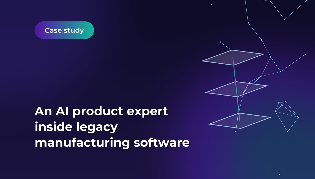 When the Product Is Powerful and Nobody Can Use It: Embedding an AI Product Expert